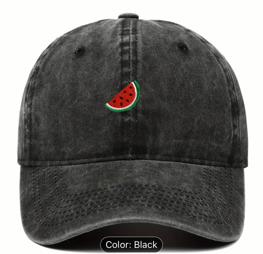 Denim Melon Dad Hat